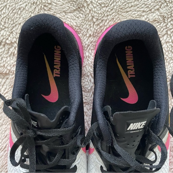 New Nike Metcon 4 Trainers Black White Hot Pink | Women Size 9.5 - Picture 5 of 7